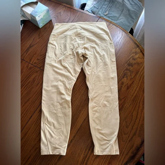 Lululemon align high rise pant with pockets 25" prosecco womens 14 yoga - Picture 6 of 7